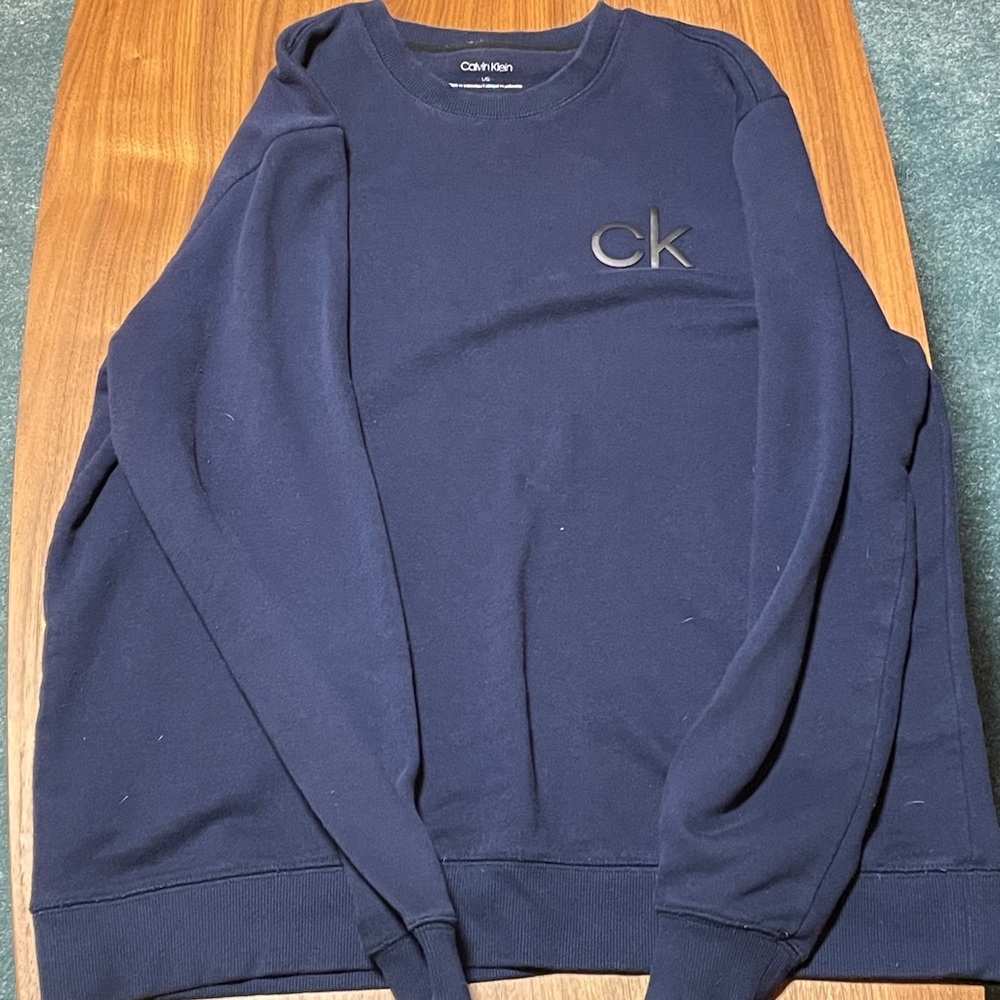 Calvin Klein navy crewneck